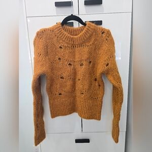 H&M Mustard Knit Sweater